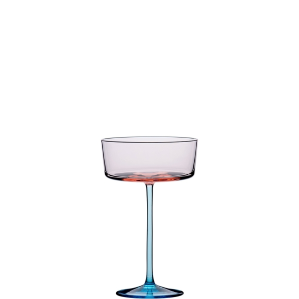 Novelties Edge Sklenice na koktejl Edge, rosalin